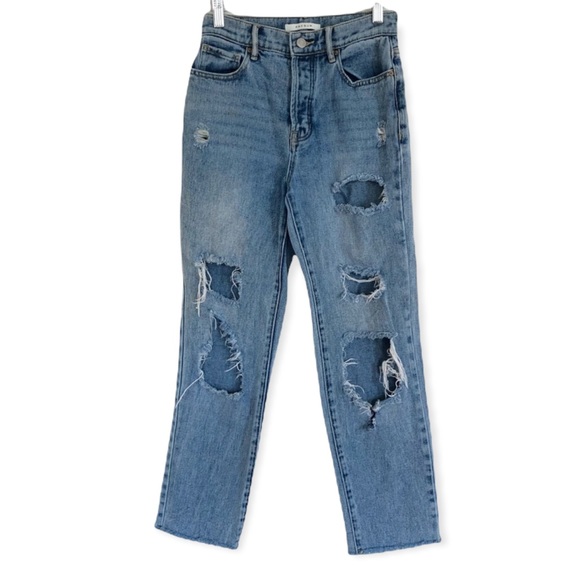 PacSun Denim - Pacsun Women's High Rise Straight Jeans Size 23 Button Fly